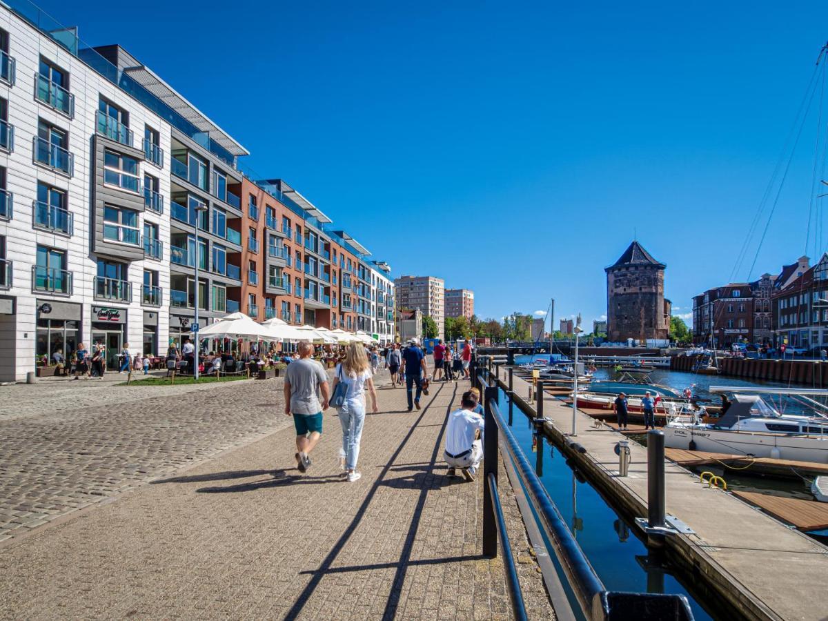 Апартаменти Waterlane Gray-Гданськ Екстер'єр фото